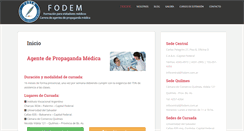 Desktop Screenshot of fodem.com.ar